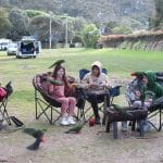 How a little camp chair care saved our caravan interior