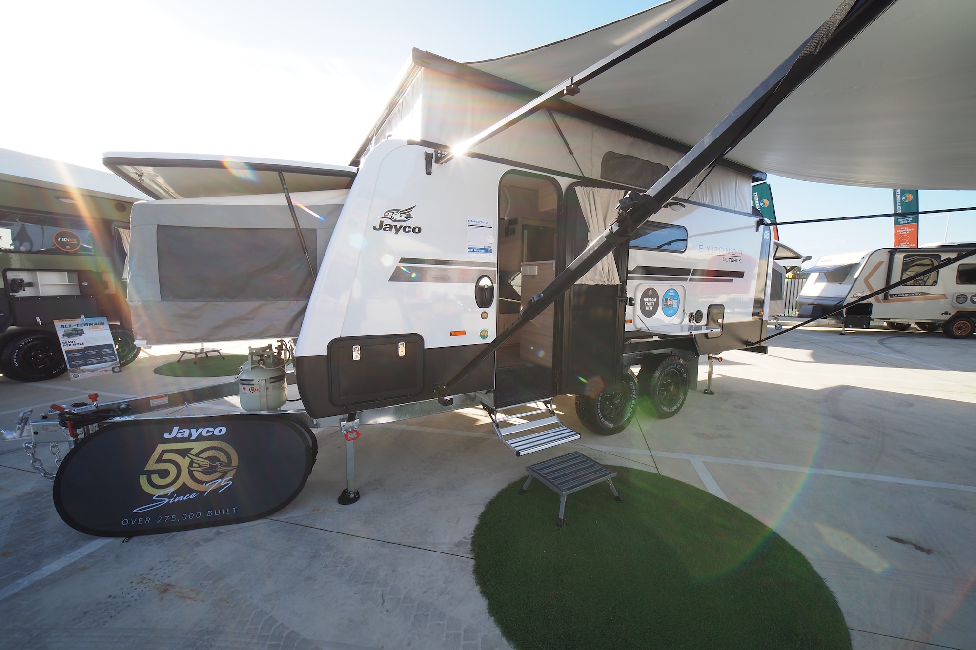 Awesome Australian Vans at the Aussie Caravan and RV Street Party